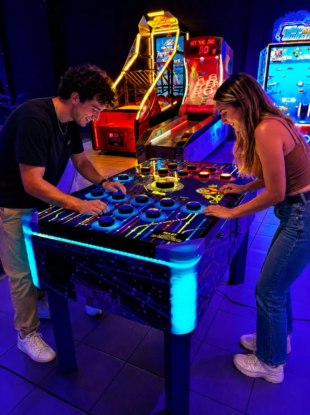 Screen in-games Arcade Zone