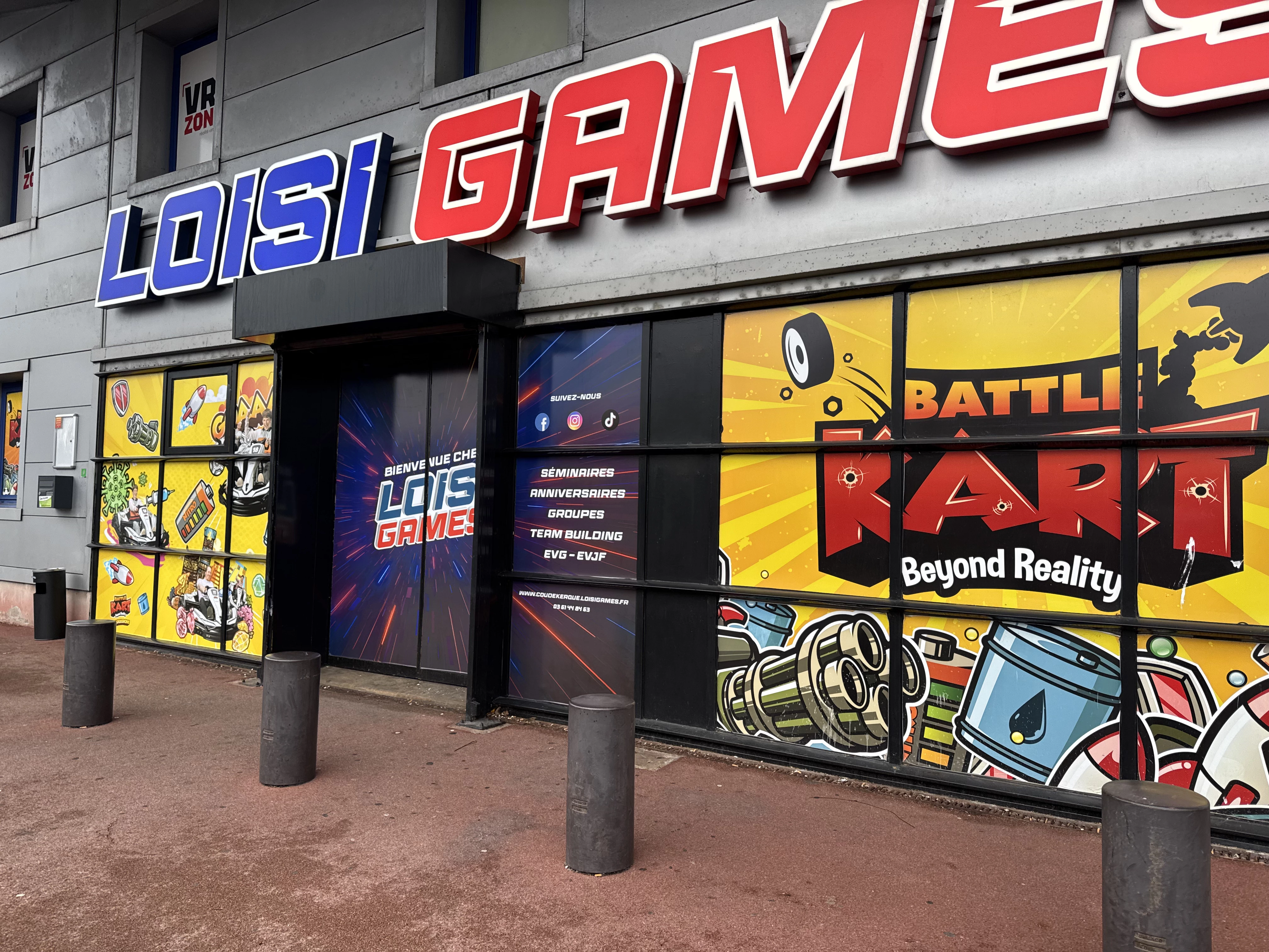 loisigames complexe de loisirs coudekerque-branche karaoké battlekart amis famille quiz réalité virtuelle blind test Dunkerque